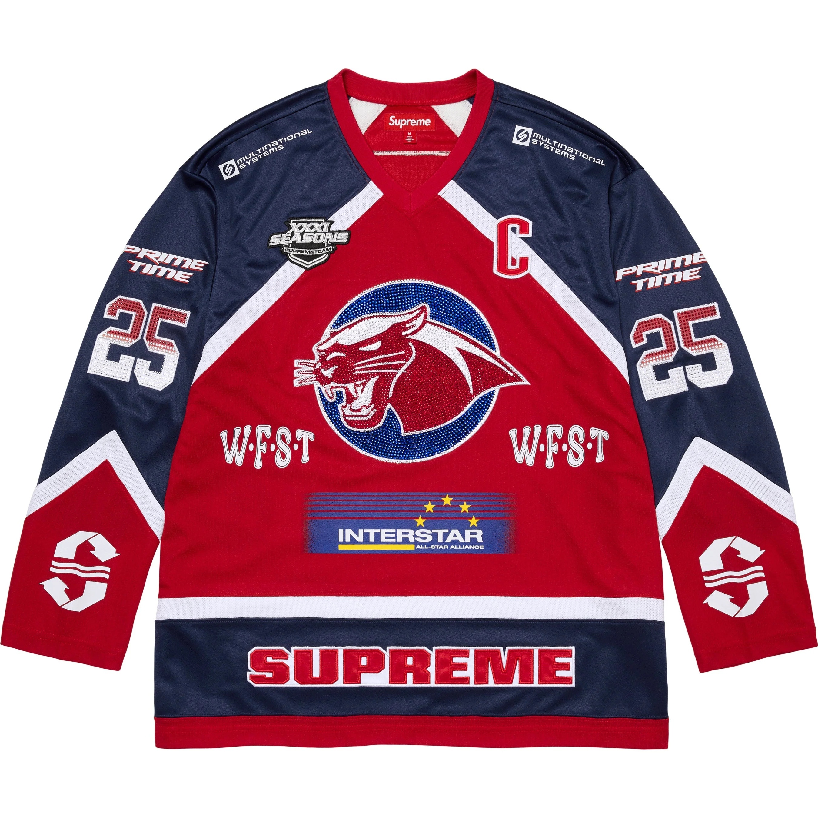 Rhinestone Hockey Jersey view 9